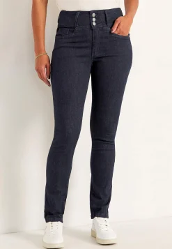 Smala jeans med hög midja - tre längder Jennifer