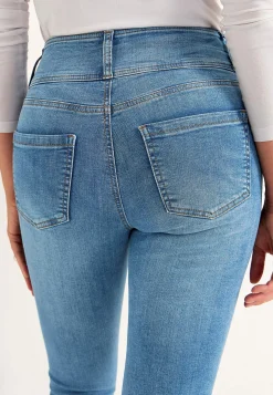 Smala jeans med hög midja - tre längder Jennifer