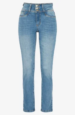 Smala jeans med hög midja - tre längder Jennifer