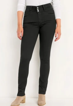 Smala jeans med hög midja - tre längder Jennifer