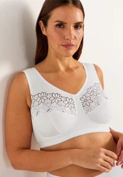 Soft-bh med broderi Lily 2-pack