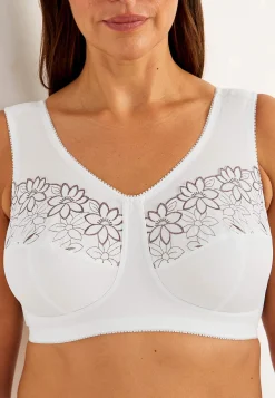Soft-bh med broderi Lily 2-pack