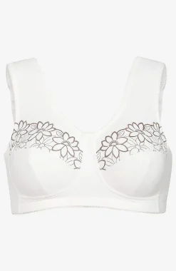 Soft-bh med broderi Lily 2-pack