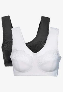 Soft-bh med broderi Lily 2-pack