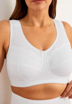 Soft-bh med broderi Lily 2-pack