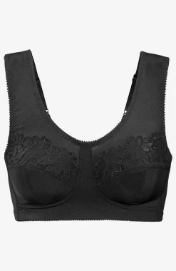 Soft-bh med broderi Lily 2-pack
