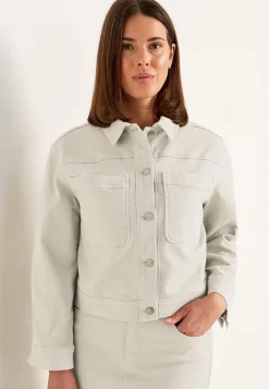 Stretchig jeansjacka