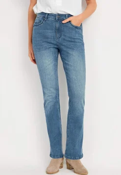 Stretchjeans med bootcut