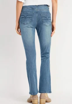 Stretchjeans med bootcut