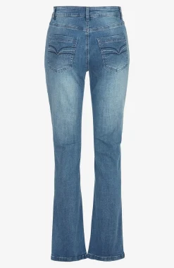 Stretchjeans med bootcut