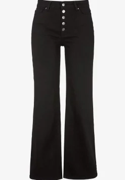 Stretchjeans med hög midja