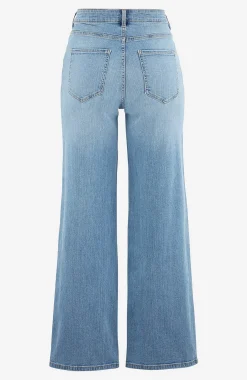 Stretchjeans med hög midja
