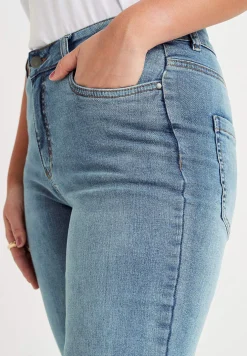 Stretchjeans med rakt ben - tre längder Linnea
