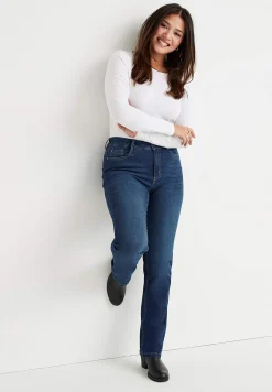 Stretchjeans med rakt ben - tre längder Linnea