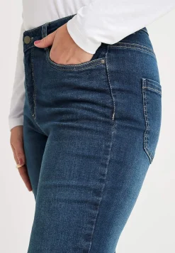 Stretchjeans med rakt ben - tre längder Linnea