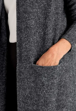 Supermjuk, lång cardigan med fickor Beata