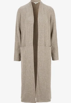 Supermjuk, lång cardigan med fickor Beata