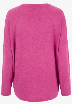 Supermjuk, melerad trikåtopp