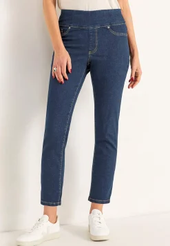 Supersköna ankeljeans i denim Elin