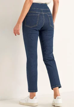 Supersköna ankeljeans i denim Elin