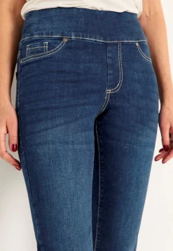 Supersköna ankeljeans i denim Elin