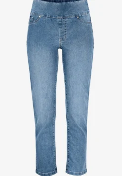 Supersköna ankeljeans i denim Elin