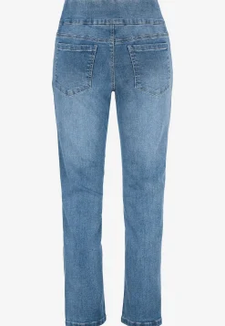 Supersköna ankeljeans i denim Elin