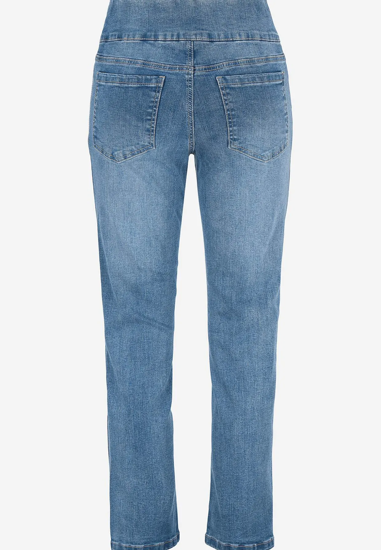 Supersköna ankeljeans i denim Elin