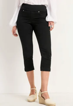 Supersköna caprijeggings i denim Elin
