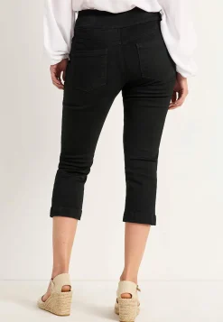 Supersköna caprijeggings i denim Elin
