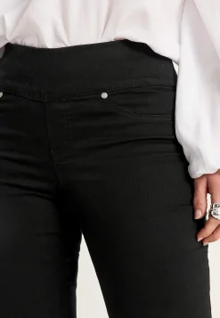 Supersköna caprijeggings i denim Elin