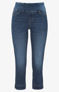 Supersköna caprijeggings i denim Elin