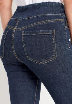 Supersköna caprijeggings i denim Elin