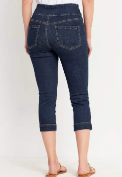 Supersköna caprijeggings i denim Elin