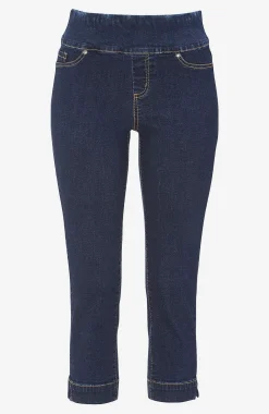Supersköna caprijeggings i denim Elin