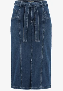 Superstretchig jeanskjol