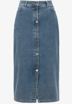 Superstretchig jeanskjol Sara