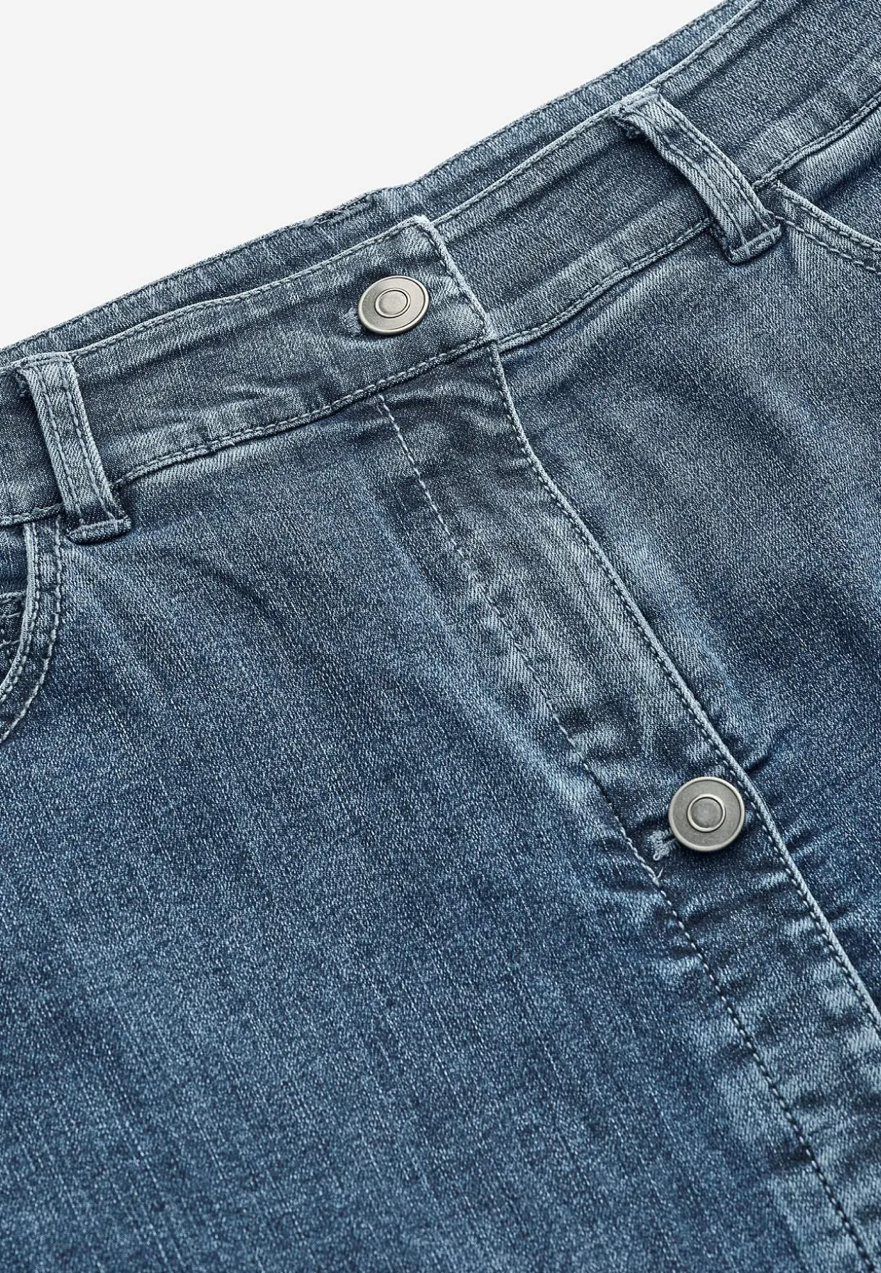 Superstretchig jeanskjol Sara