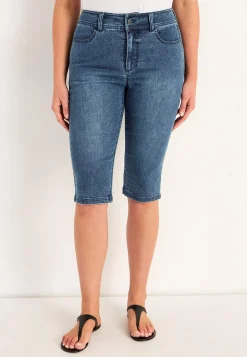 Superstretchiga caprijeans Sara
