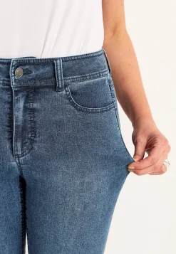 Superstretchiga caprijeans Sara