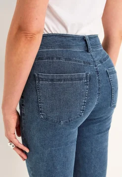 Superstretchiga caprijeans Sara