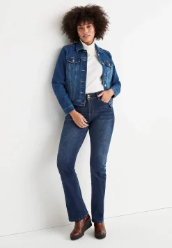 Superstretchiga shapingjeans med bootcut