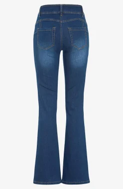 Superstretchiga shapingjeans med bootcut