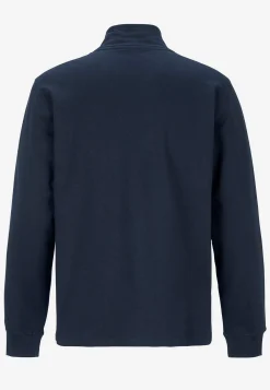 Sweatshirt med dragkedja