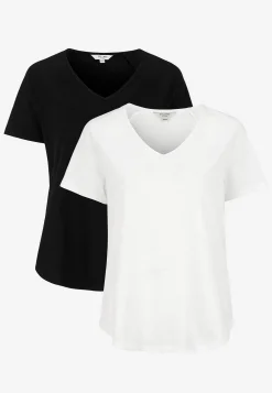 Trikåtopp med raglanärm Alex 2-pack