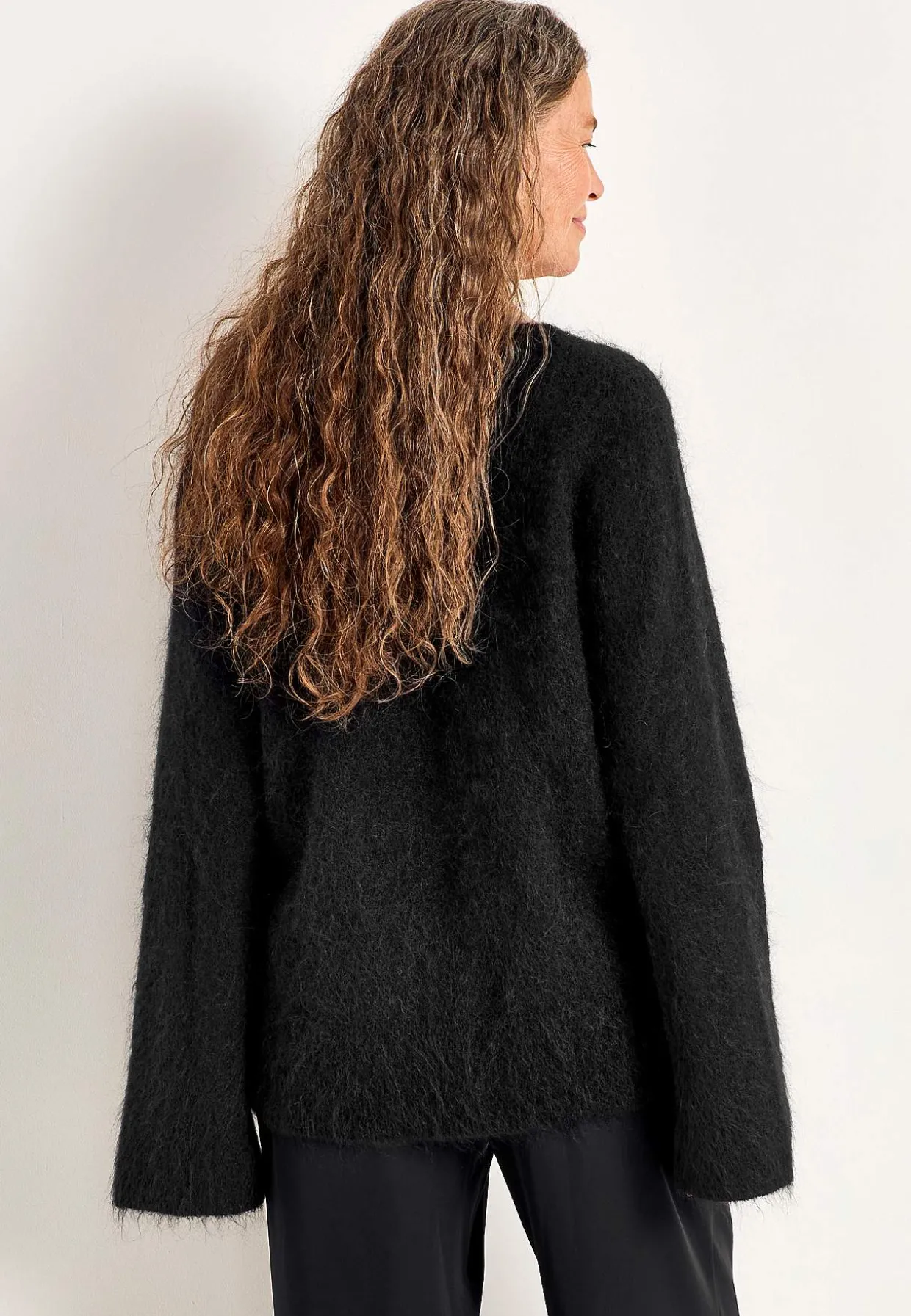 Tröja Premium i mohair- och ullblandning