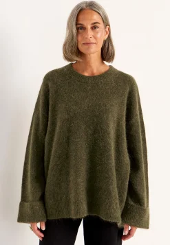 Tröja Premium i mohair- och ullblandning