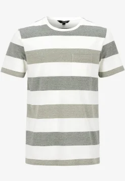 T-shirt med breda ränder Johannes