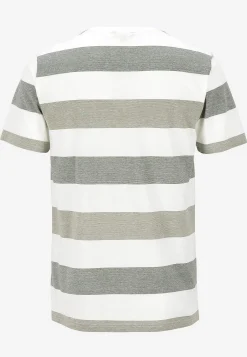T-shirt med breda ränder Johannes