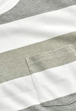 T-shirt med breda ränder Johannes